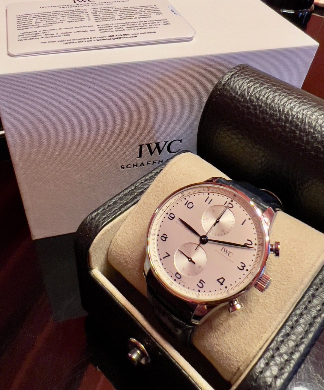 IWC Portuguese Chronograph NEW 12.2023 | ITA