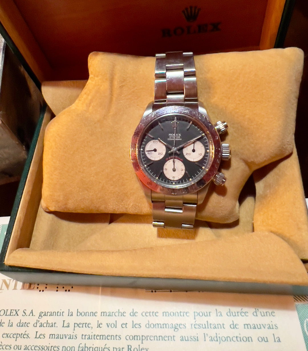 Rolex Daytona 6265 Big Red | FULL SET