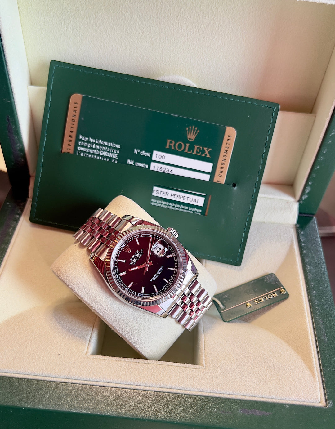 Rolex Datejust 36 116234 | 2013 | LC 100