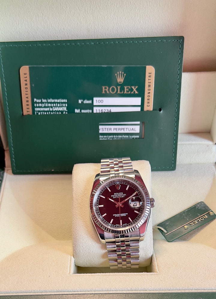Rolex Datejust 36 116234 | 2013 | LC 100