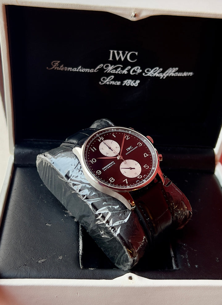 IWC Portuguese Chronograph PANDA | 2004 | ITA | LIKE NEW