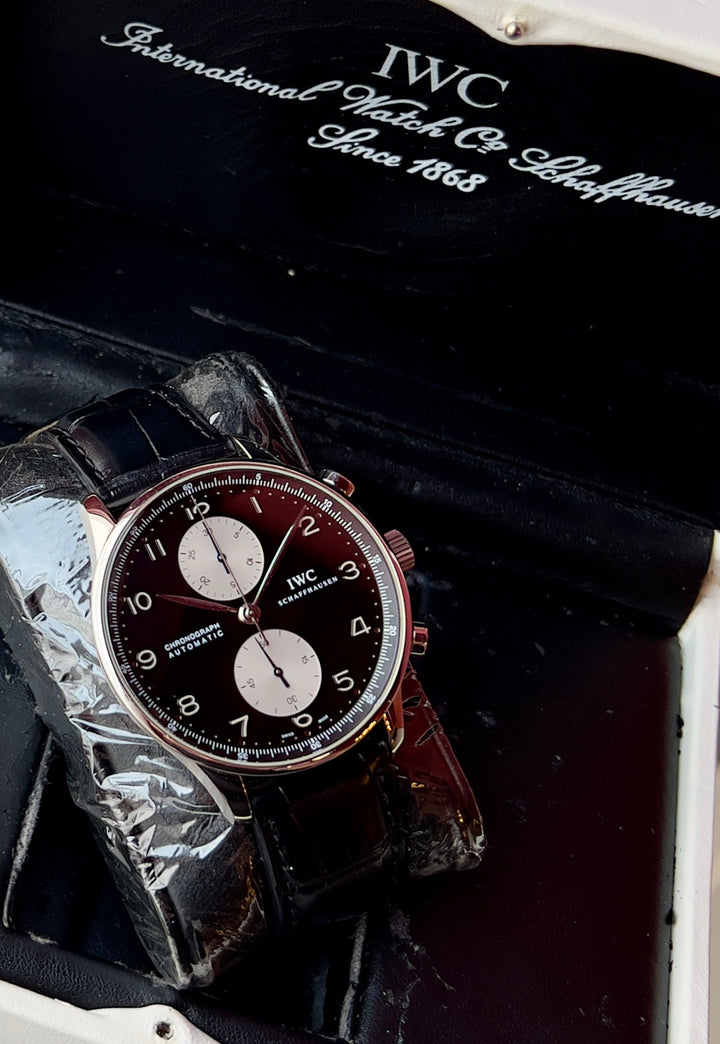 IWC Portuguese Chronograph PANDA | 2004 | ITA | LIKE NEW