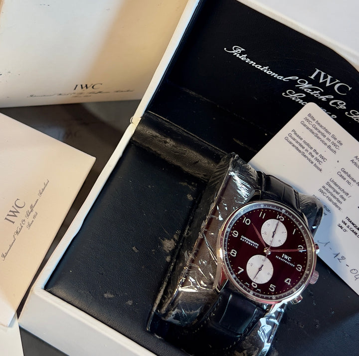 IWC Portuguese Chronograph PANDA | 2004 | ITA | LIKE NEW