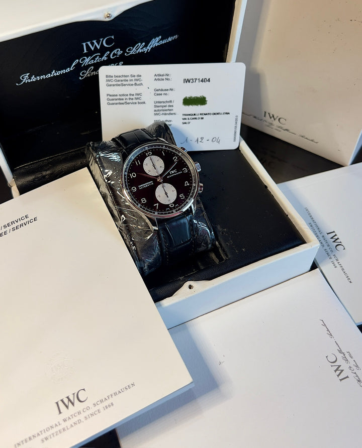 IWC Portuguese Chronograph PANDA | 2004 | ITA | LIKE NEW