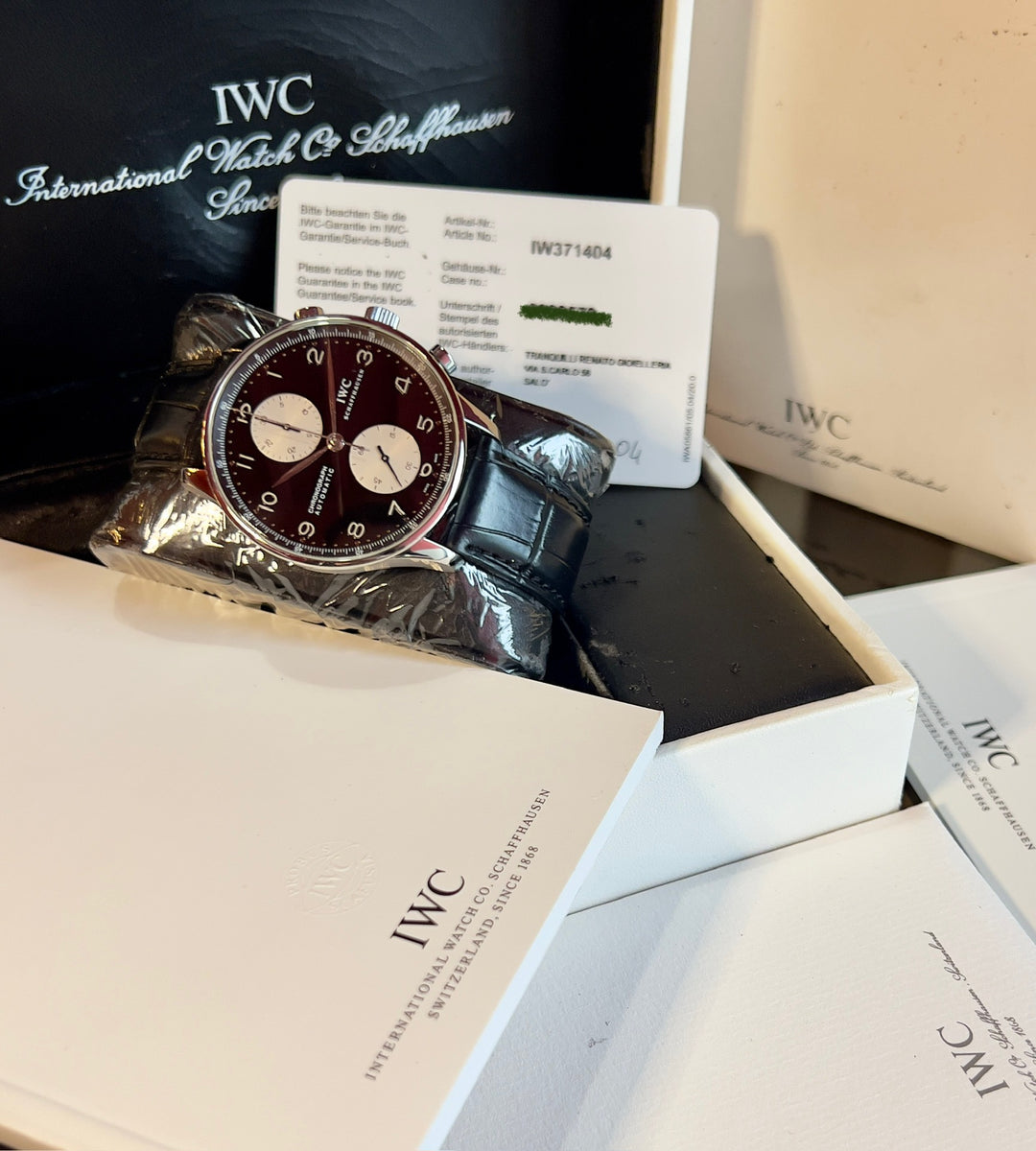 IWC Portuguese Chronograph PANDA | 2004 | ITA | LIKE NEW