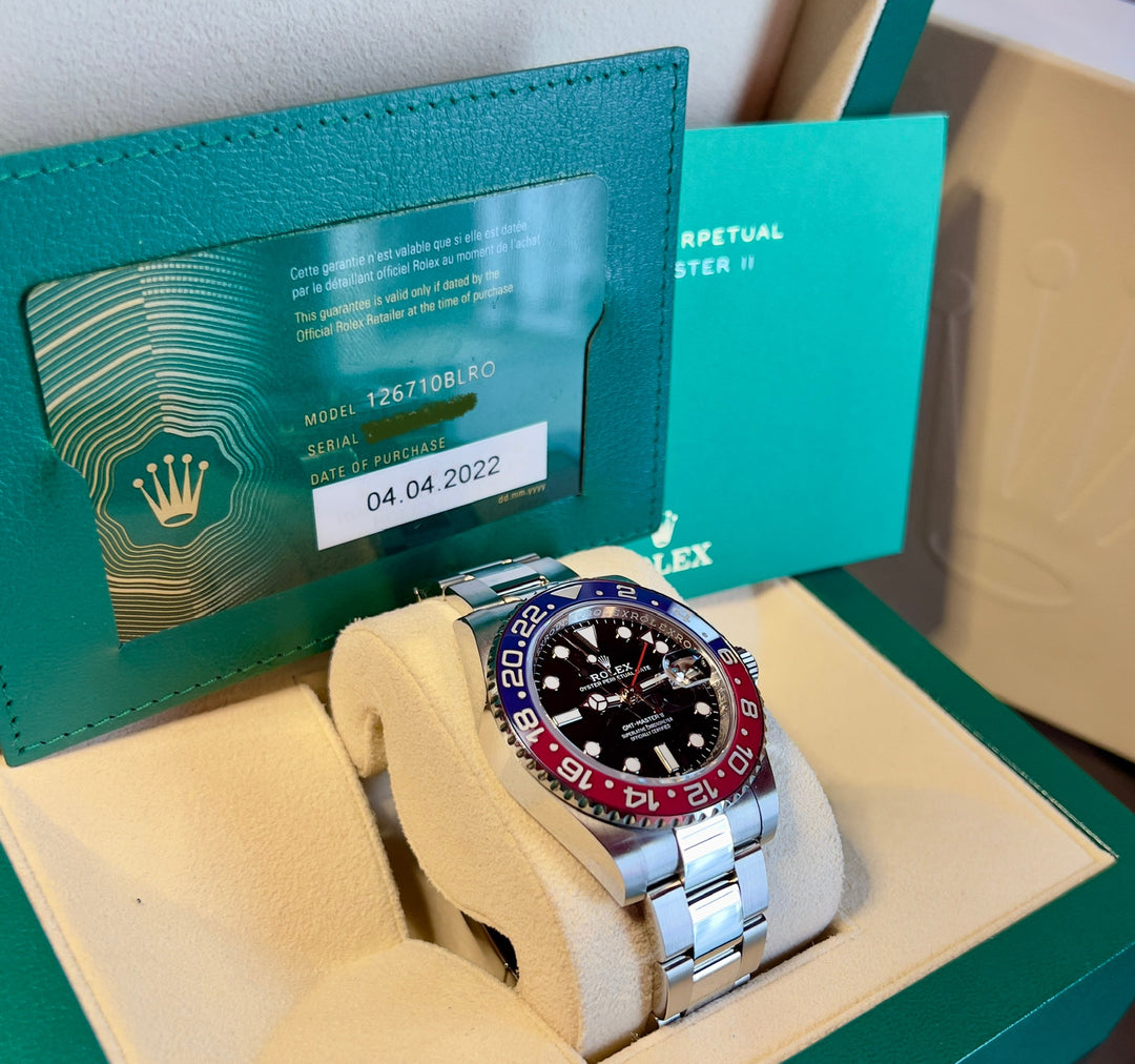 Rolex GMT-Master II 126710BLRO | 2022 | LIKE NEW