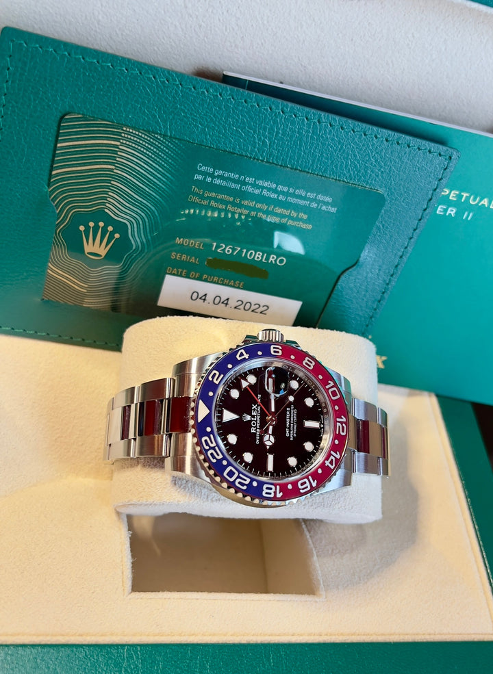 Rolex GMT-Master II 126710BLRO | 2022 | LIKE NEW
