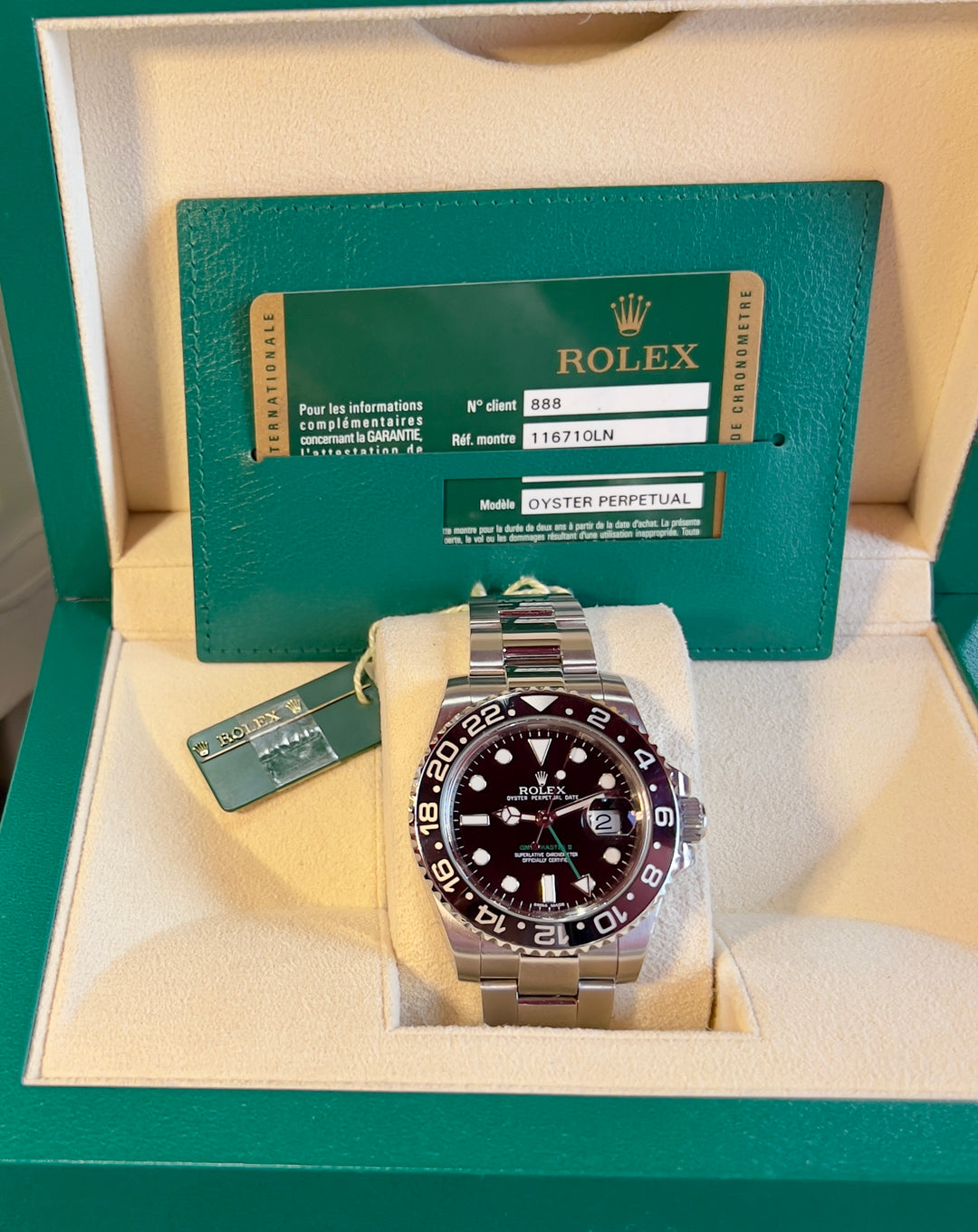 Rolex GMT-Master II 116710LN | 2011