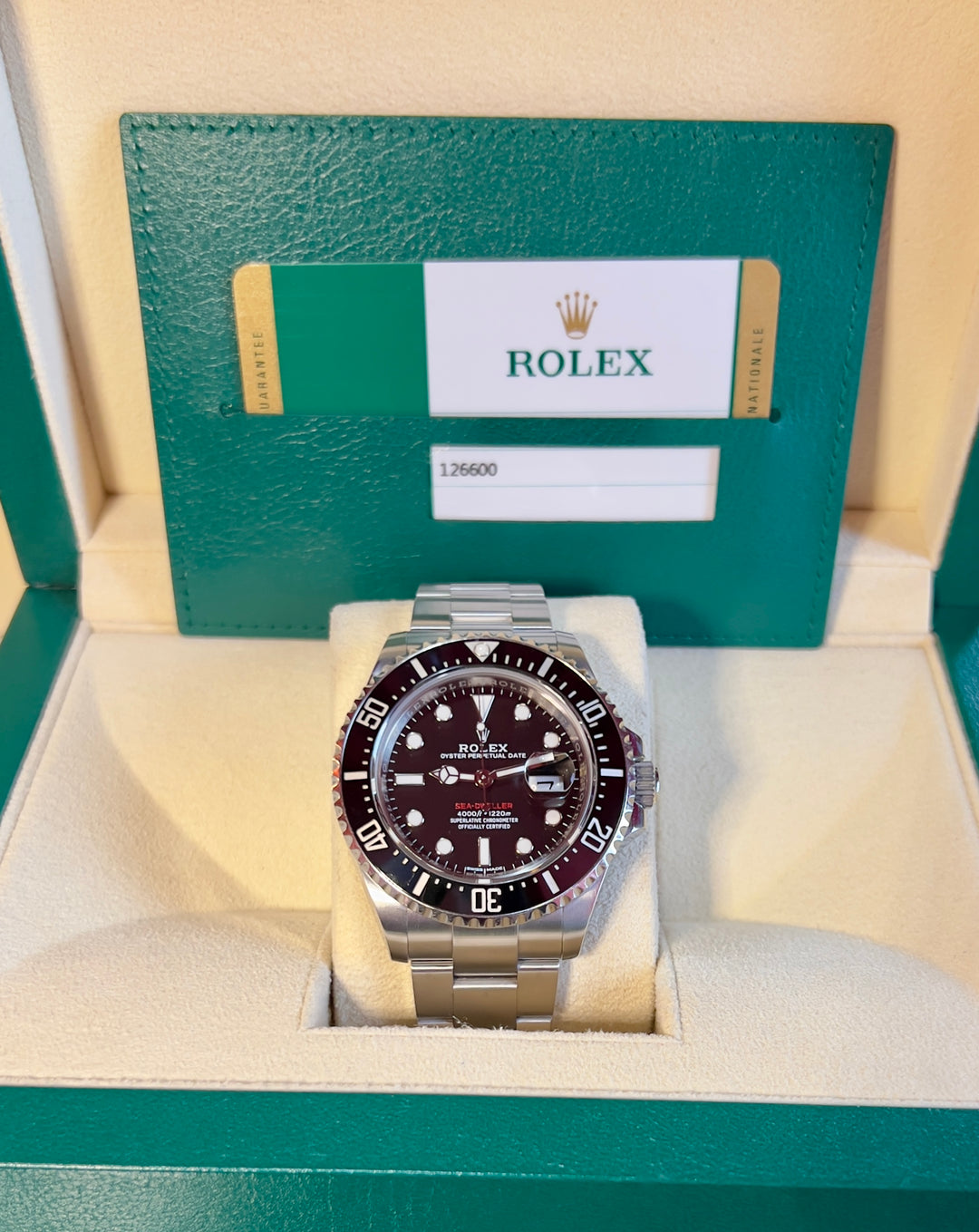 Rolex Sea-Dweller 126600 | MARK I | 2018