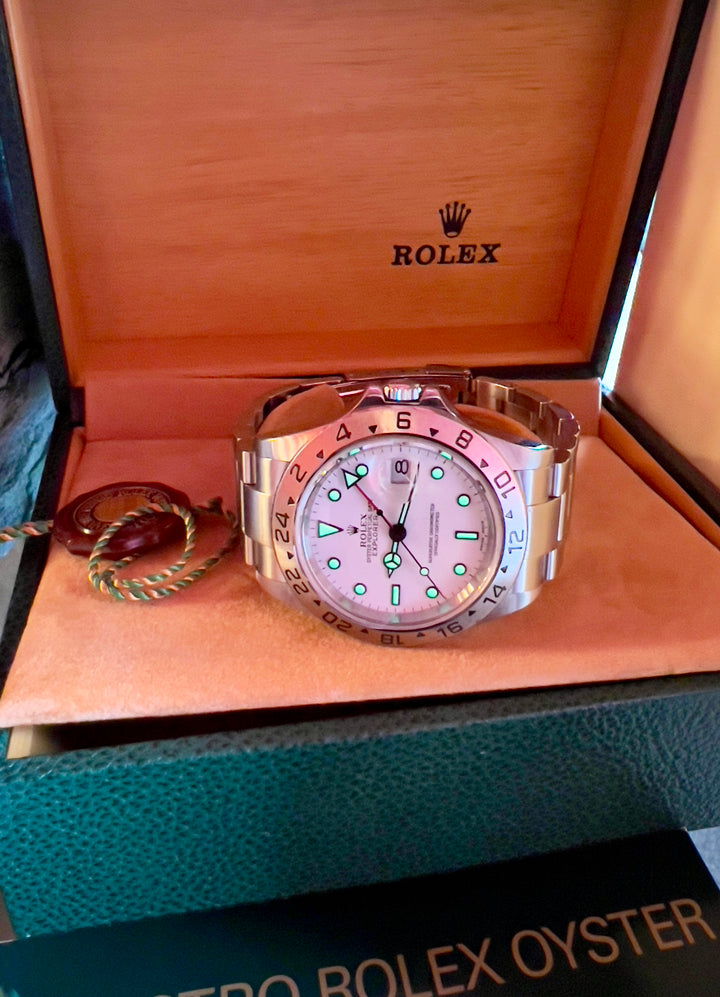 Rolex Explorer II 16570 | 2004 | ITA | NO HOLES