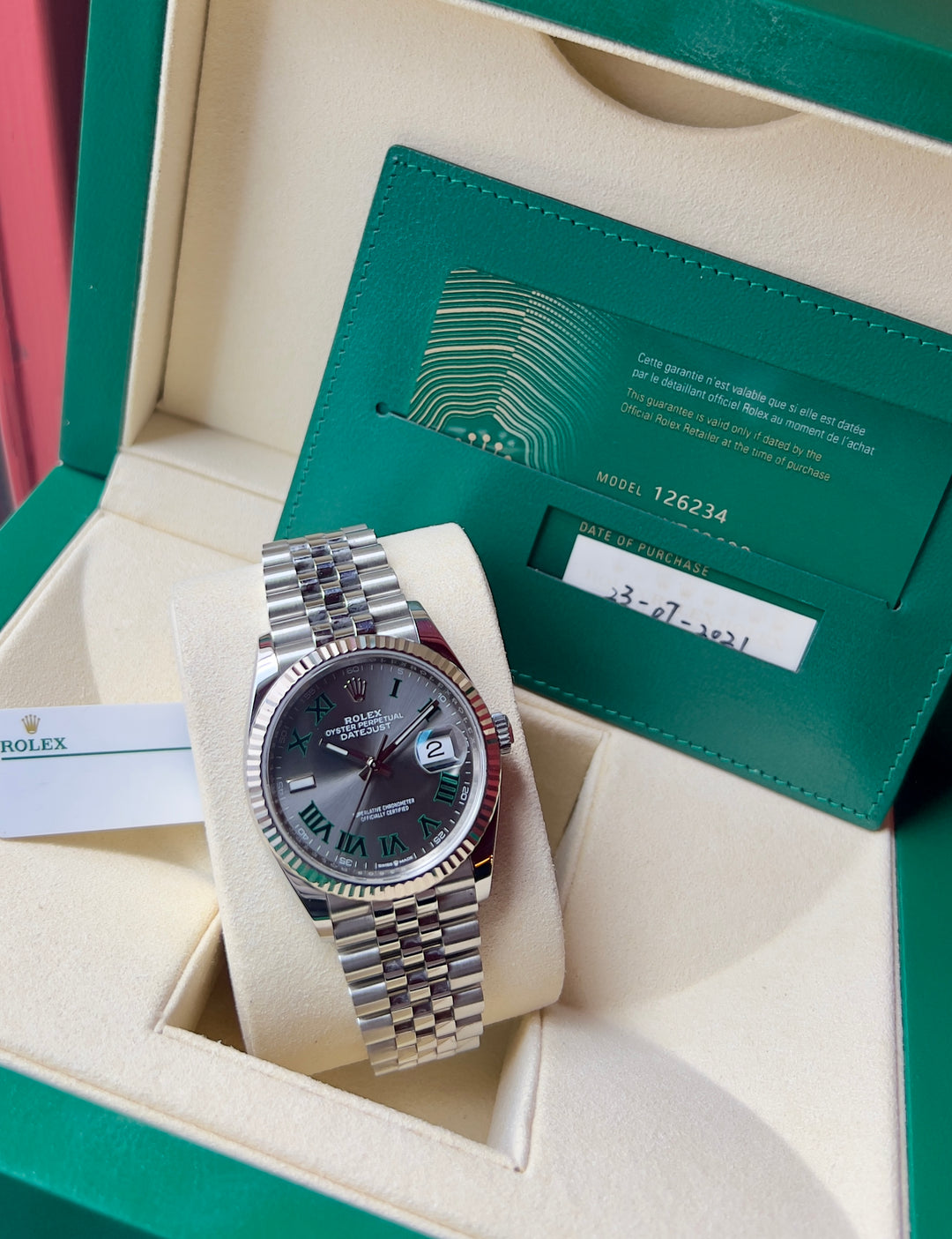 Rolex Datejust 36 126234 WIMBLEDON | 2021