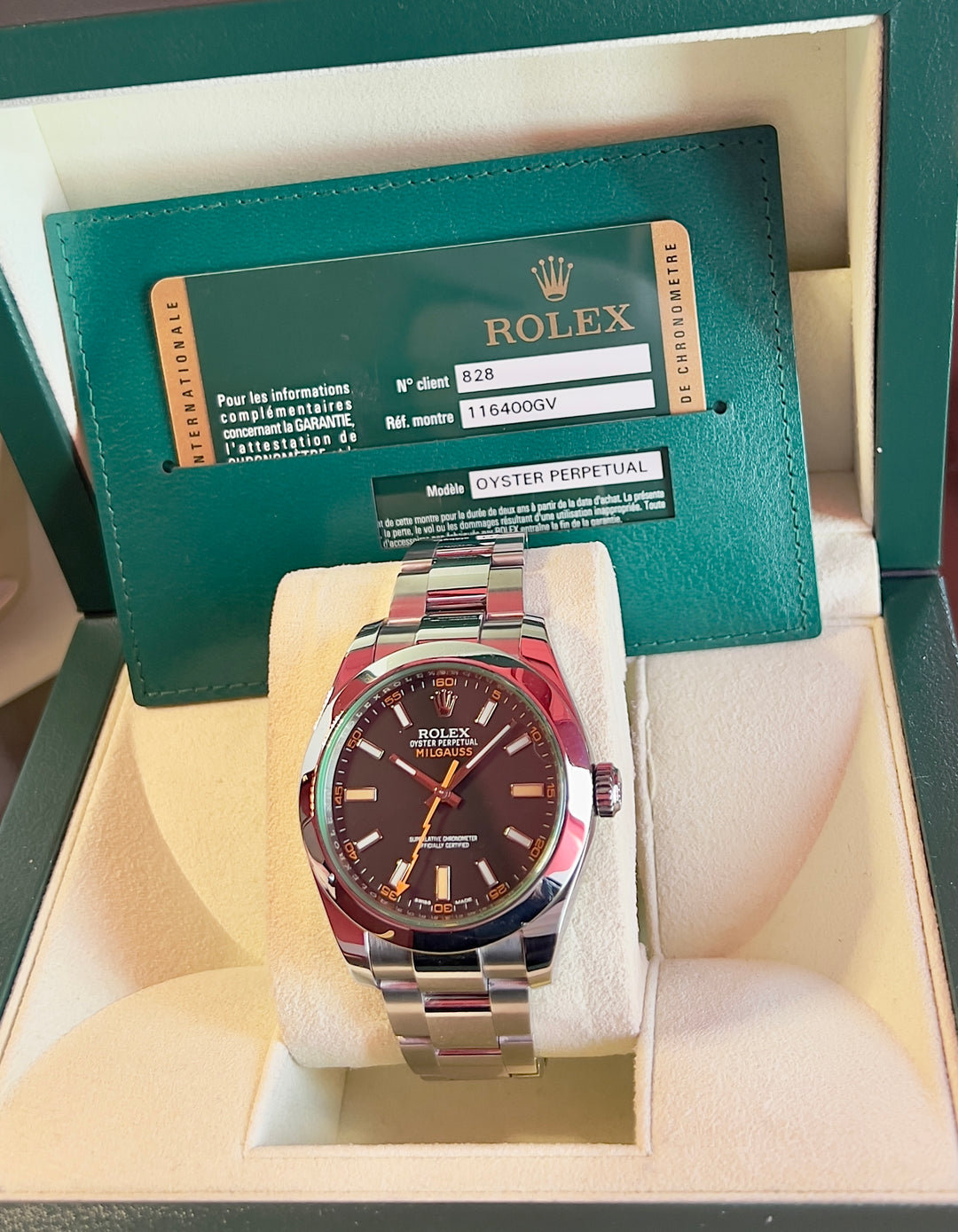 Rolex Milgauss 116400GV | 2014