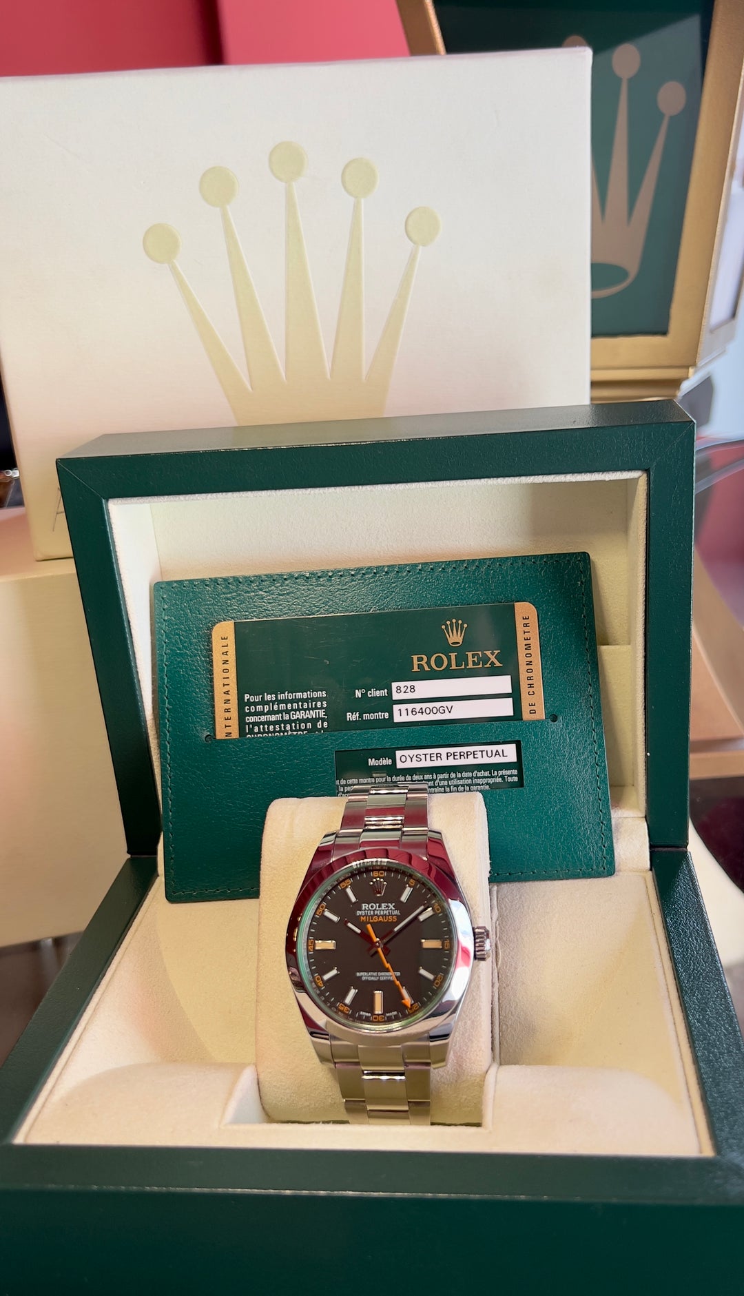 Rolex Milgauss 116400GV | 2014