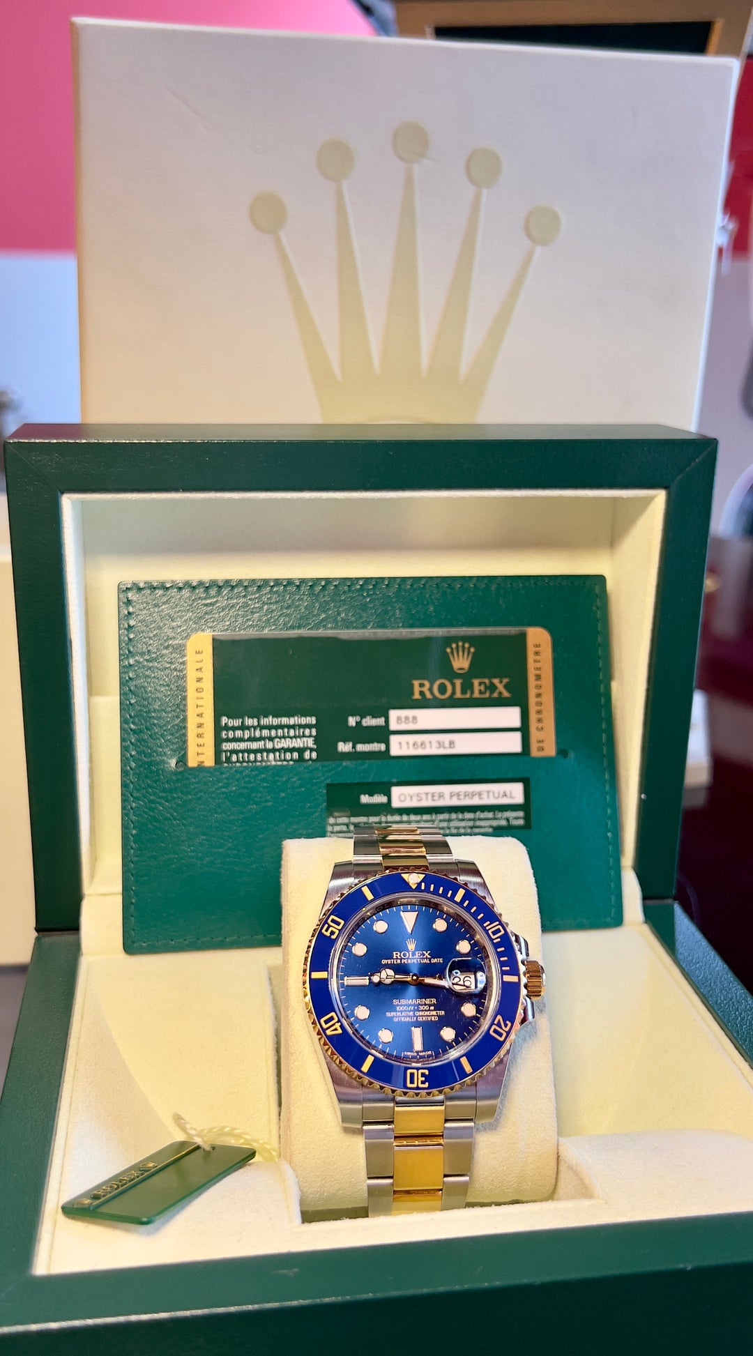 Rolex Submariner Date 116613LB | 2014