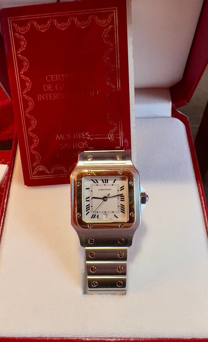 Cartier Santos Galbée 1566 | LIKE NEW | FULL SET