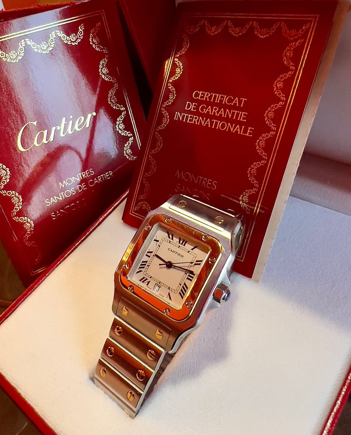 Cartier Santos Galbée 1566 | LIKE NEW | FULL SET