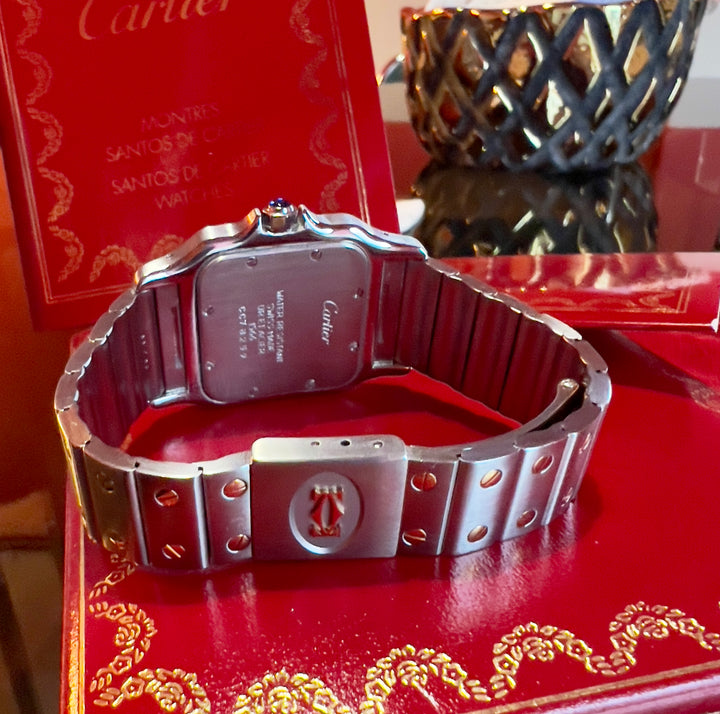 Cartier Santos Galbée 1566 | LIKE NEW | FULL SET