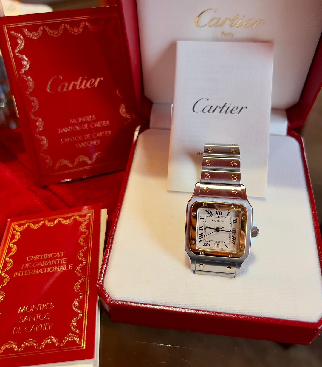 Cartier Santos Galbée 1566 | LIKE NEW | FULL SET