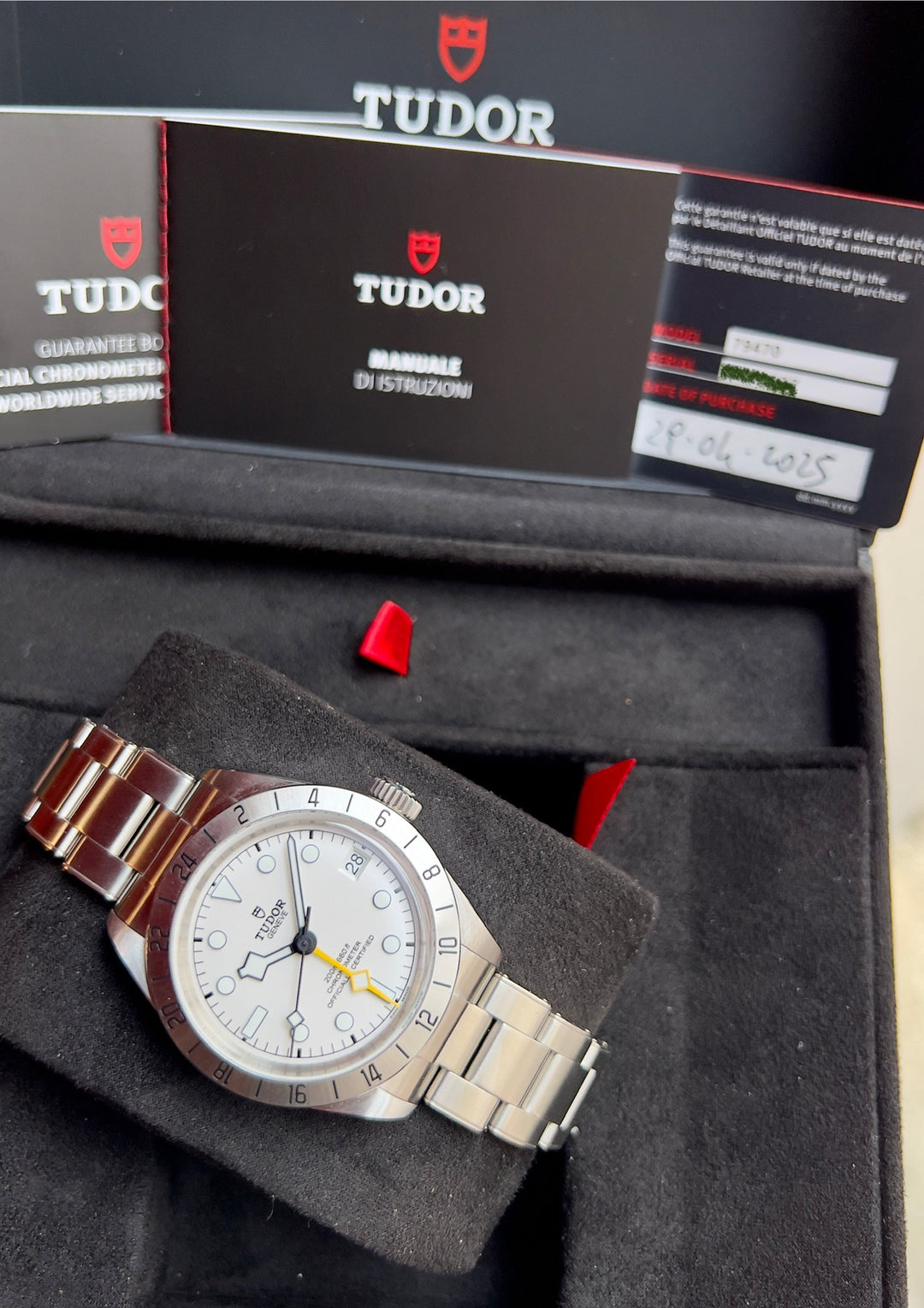 Tudor Black Bay Pro WHITE 79470 | NEW 2025 | STICKERS