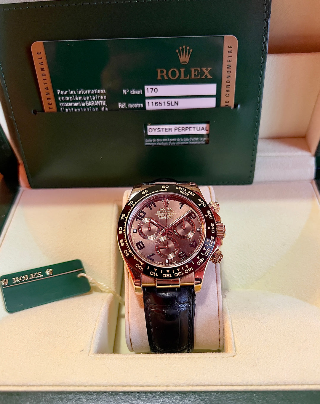 Rolex Daytona 116515 CHOCOLATE | 2013 | ITA