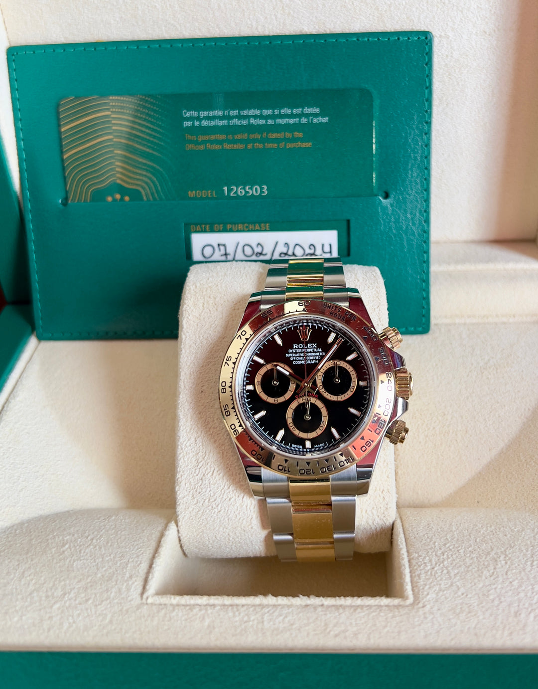 Rolex Daytona 126503 | 2024 | LIKE NEW | ITA
