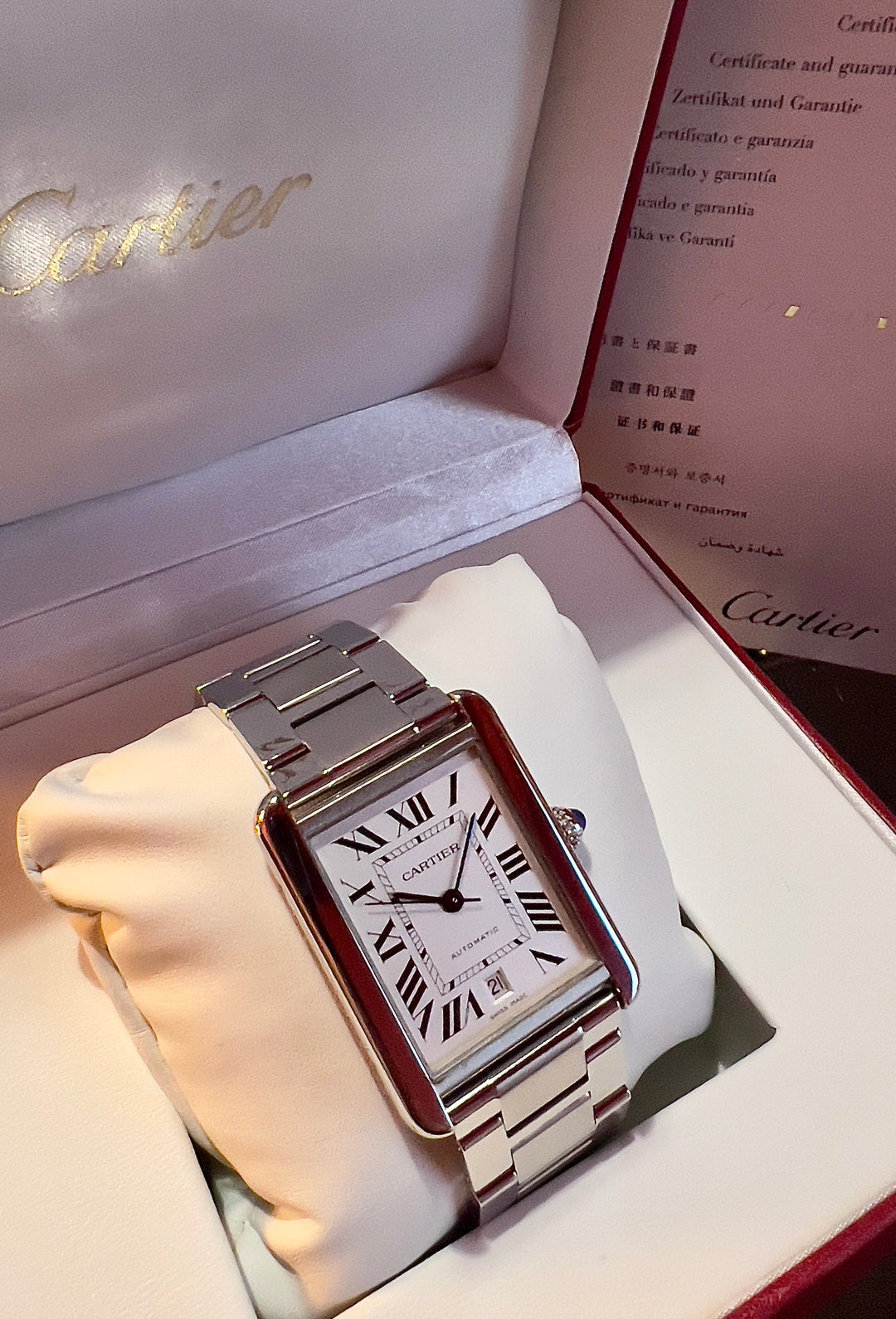 Cartier Tank Solo XL