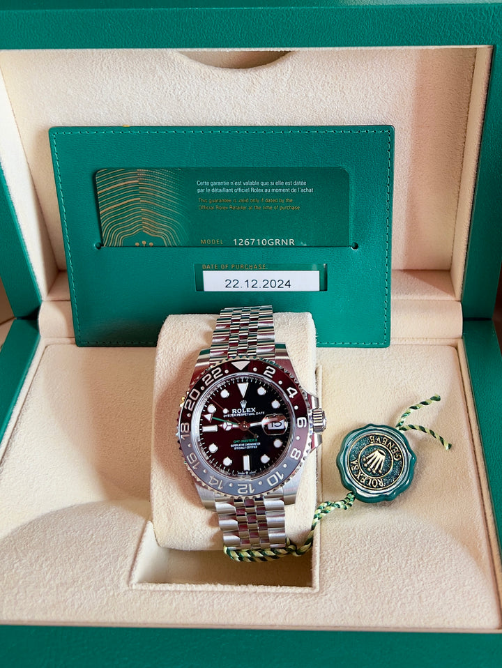 Rolex GMT-Master II 126710GRNR | NEW 12.2024