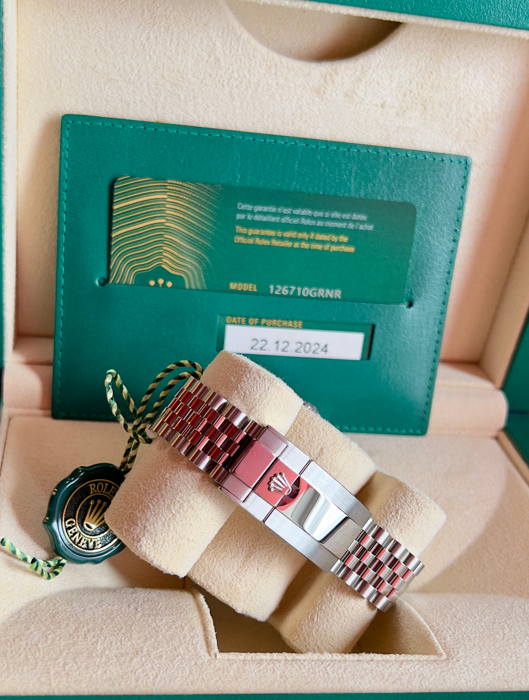 Rolex GMT-Master II 126710GRNR | NEW 12.2024