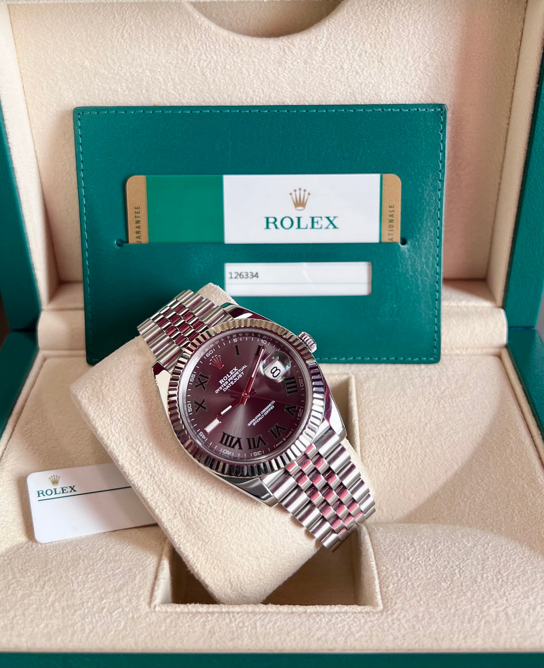 Rolex Datejust 41 126334 | 2018 | WIMBLEDON