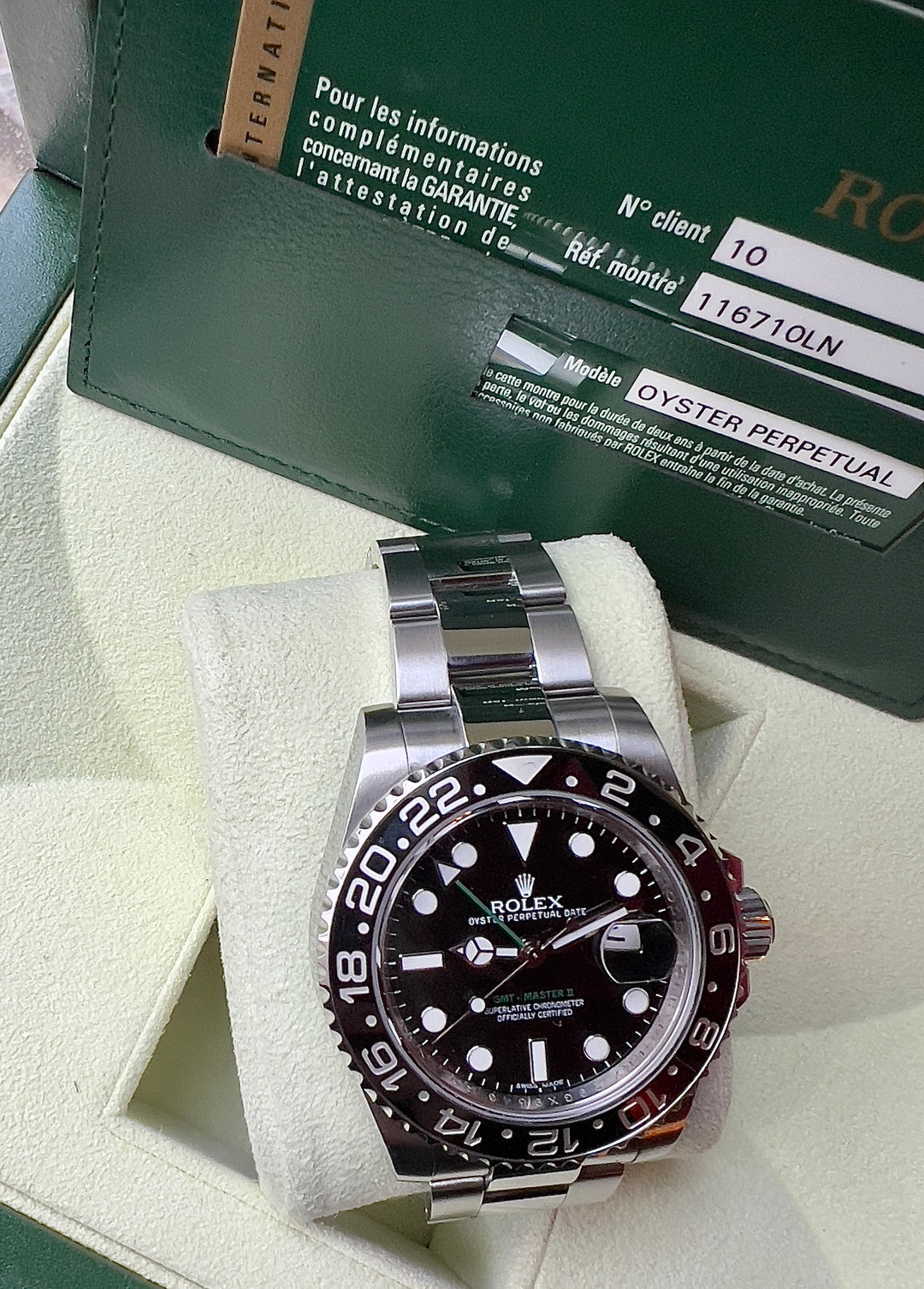 Rolex GMT-Master II 116710LN | 2011