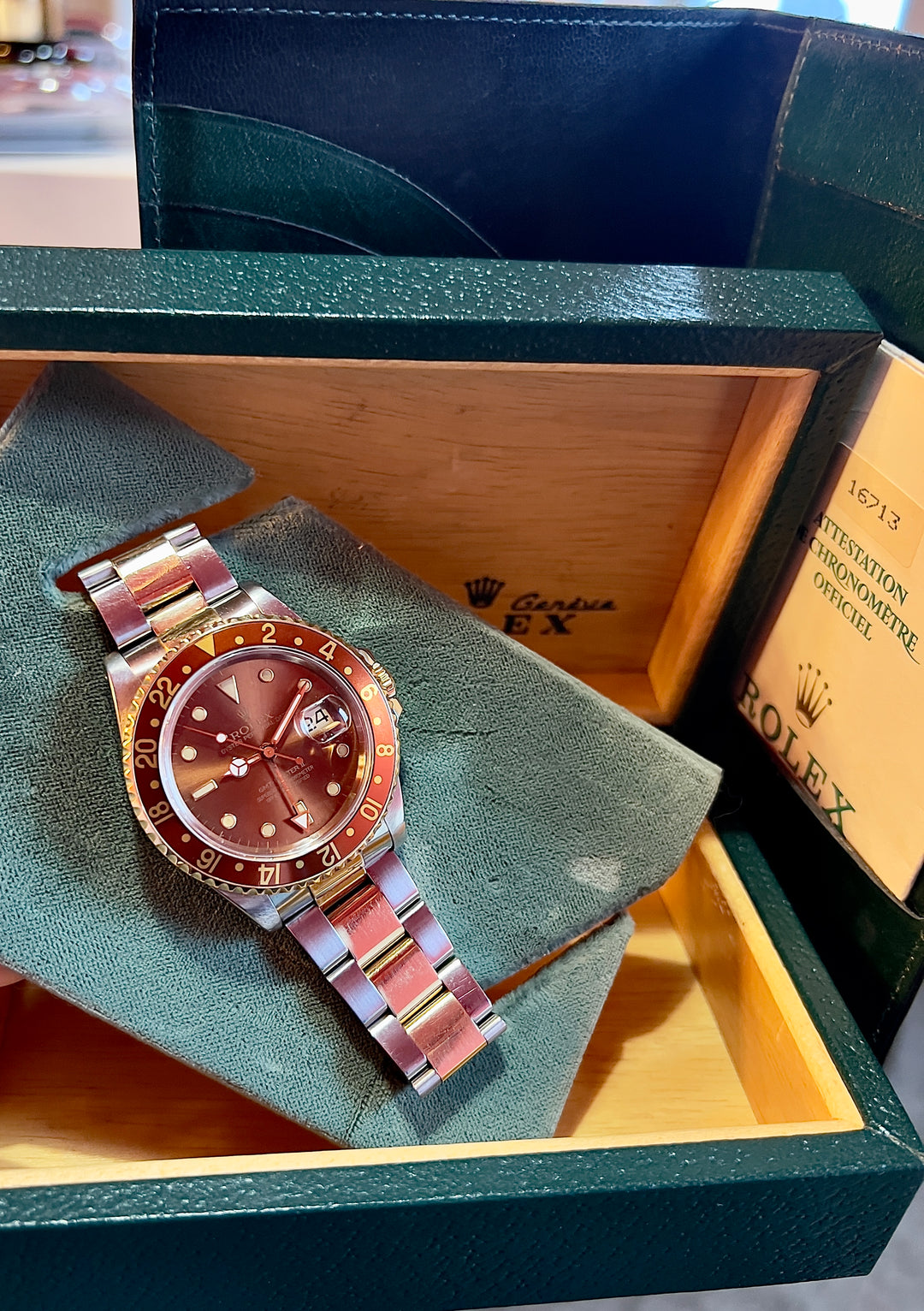 Rolex GMT-Master II 16713 | TIGER EYE | 1991 | ITA