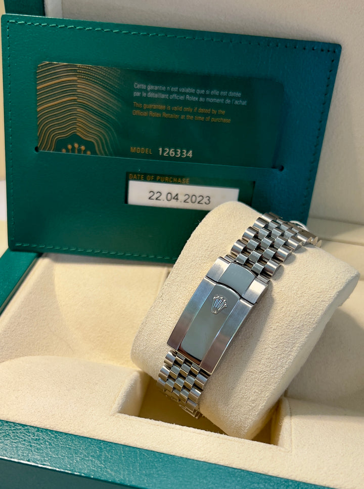 Rolex Datejust 41 126334 | 2023 | LIKE NEW | GREEN