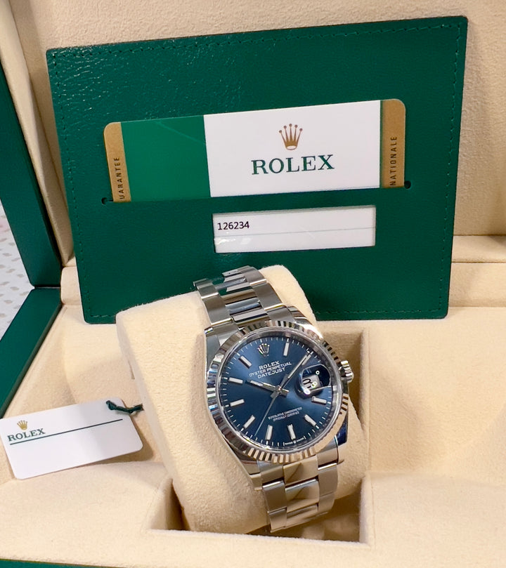 Rolex Datejust 36 126234 | 2019 | LIKE NEW