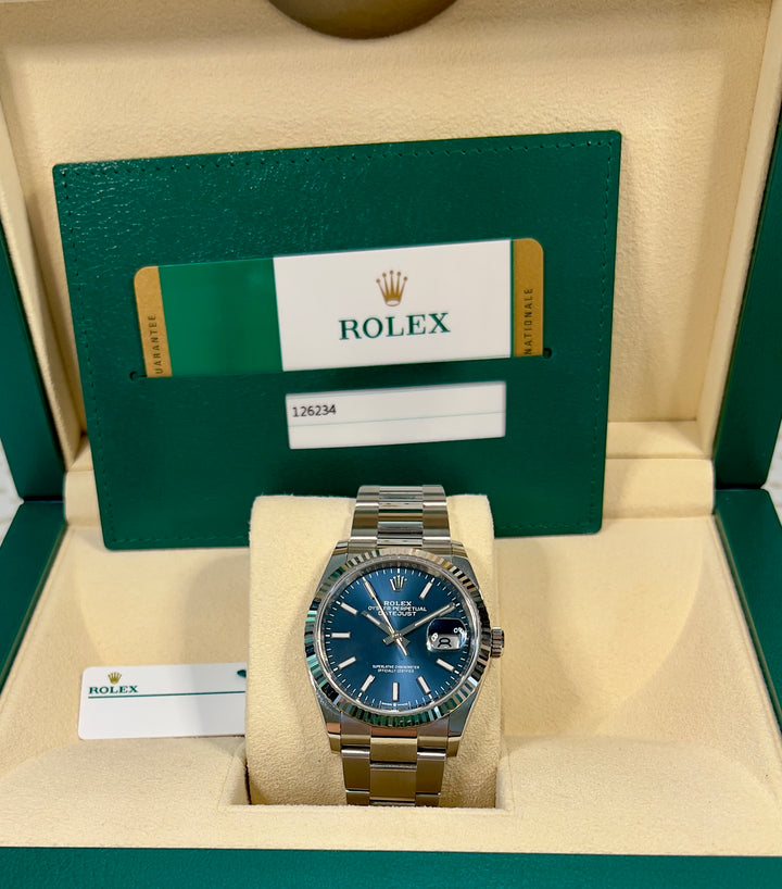 Rolex Datejust 36 126234 | 2019 | LIKE NEW
