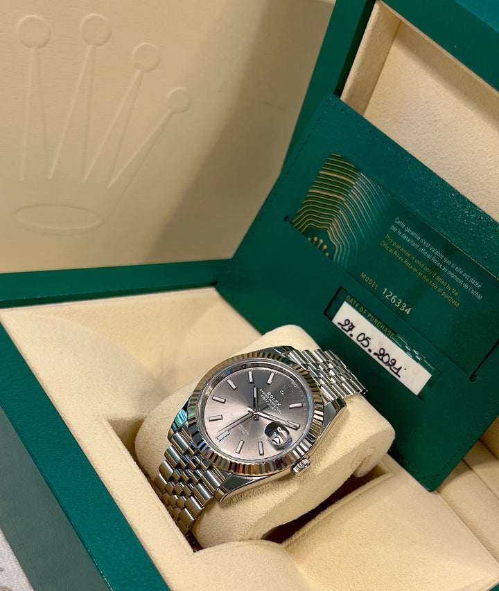 Rolex Datejust 41 126334 | 2021 | RHODIUM