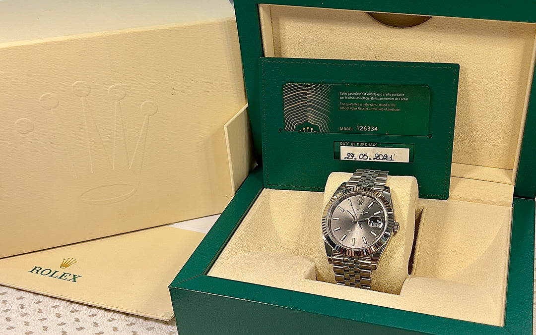 Rolex Datejust 41 126334 | 2021 | RHODIUM