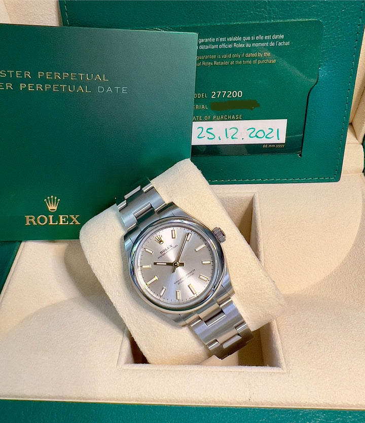 Rolex Oyster Perpetual 31 277200 | 2021 | LIKE NEW