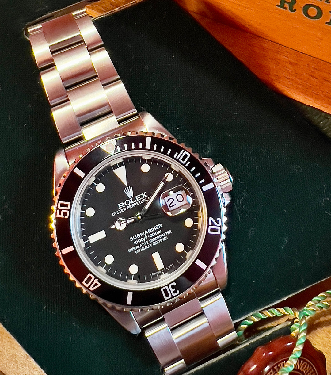 Rolex Submariner Date 16800 "Pallettoni" 1984