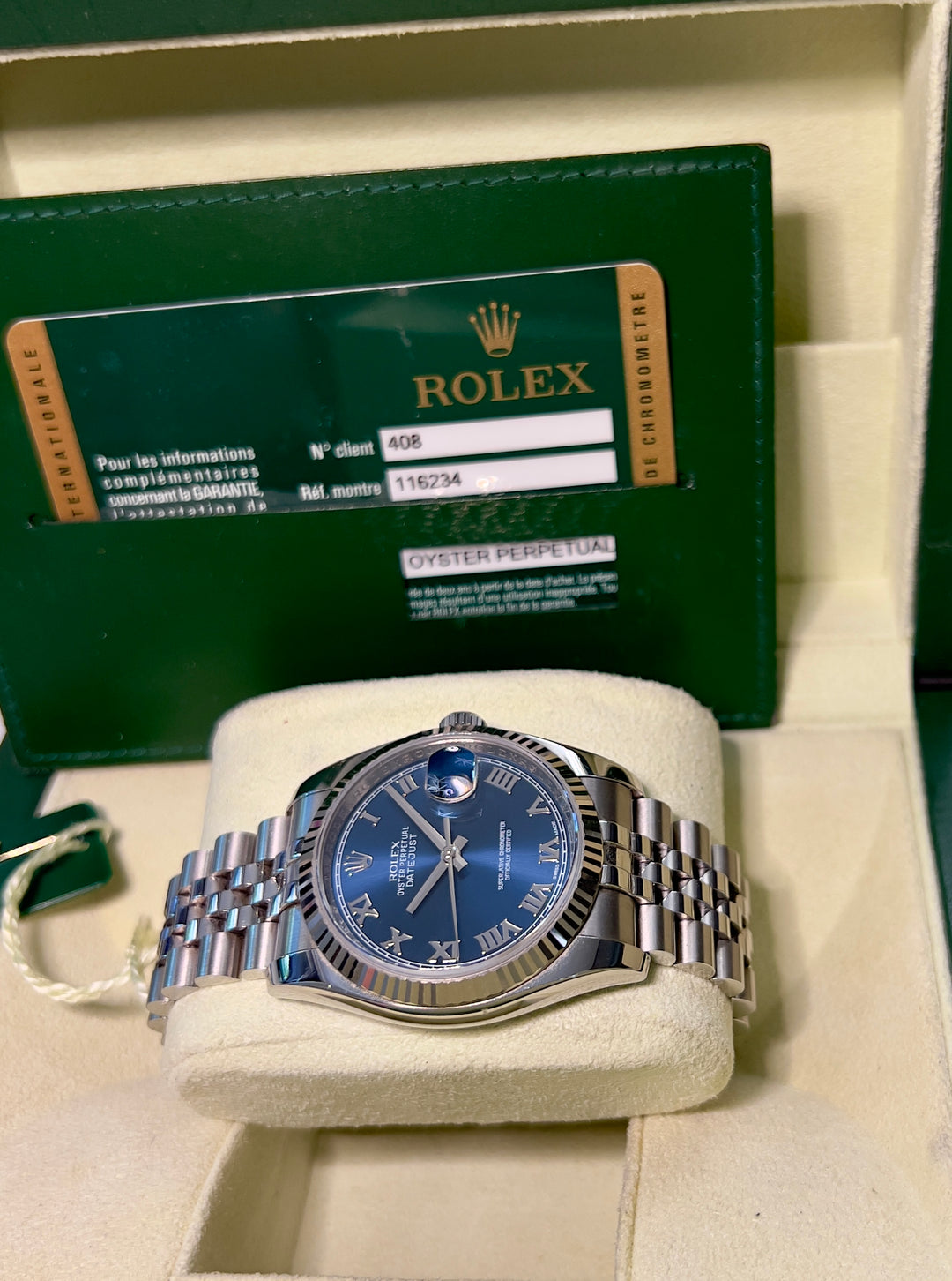 Rolex Datejust 36 116234 | 2014 | LIKE NEW