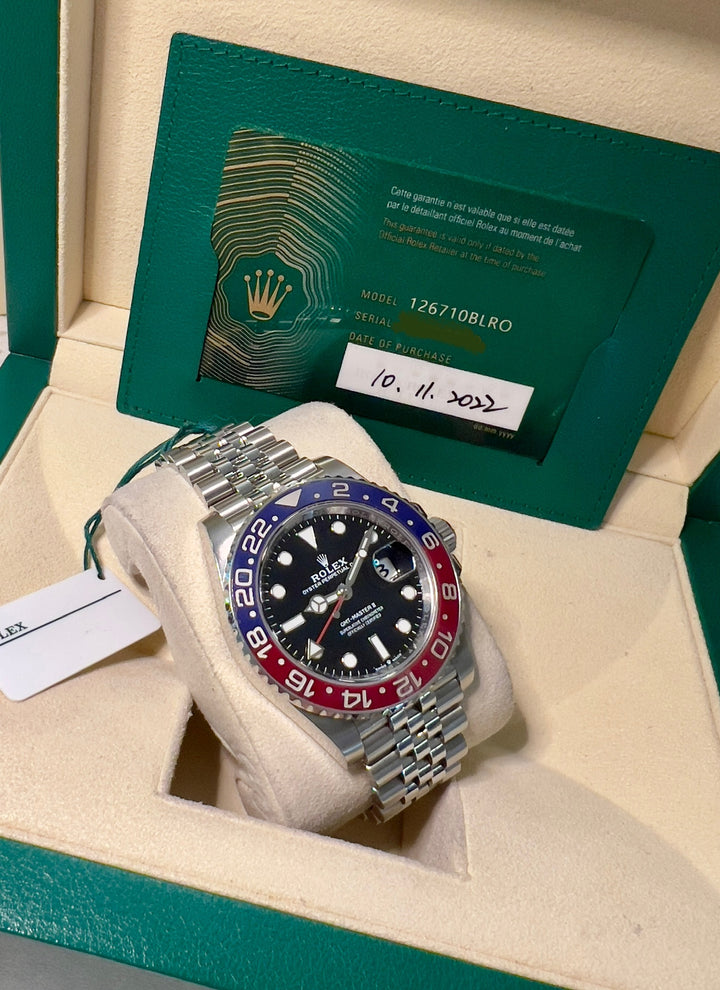 Rolex GMT-Master II 126710 BLRO | 2022 | PEPSI