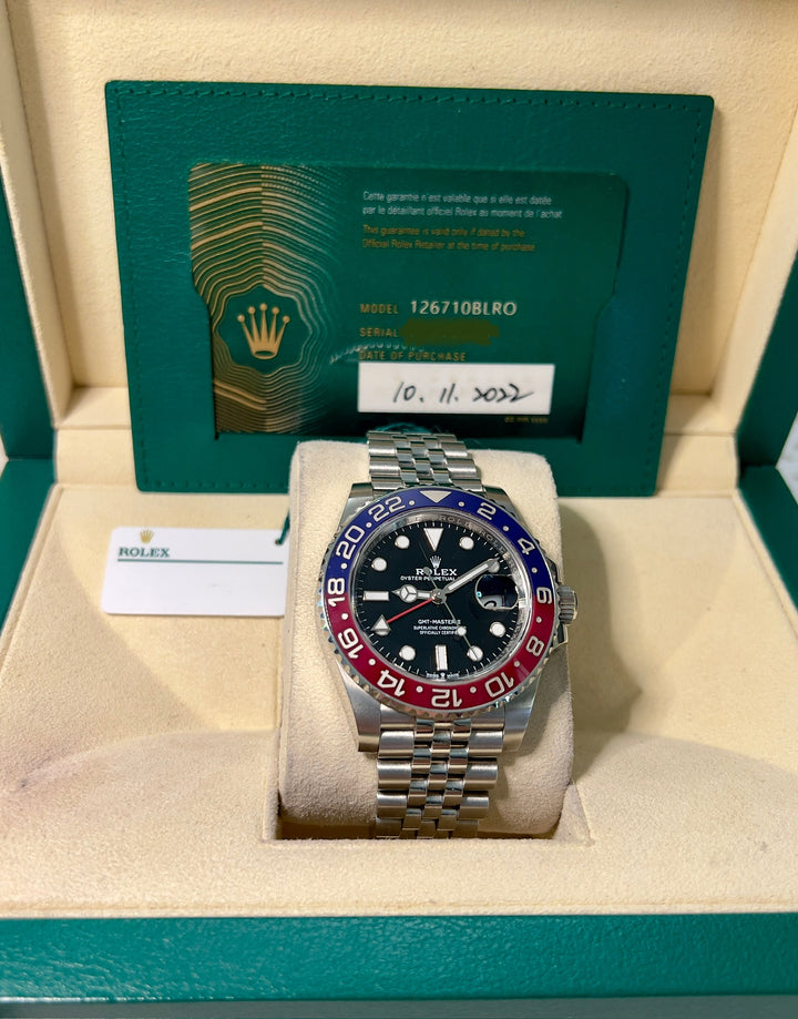 Rolex GMT-Master II 126710 BLRO | 2022 | PEPSI