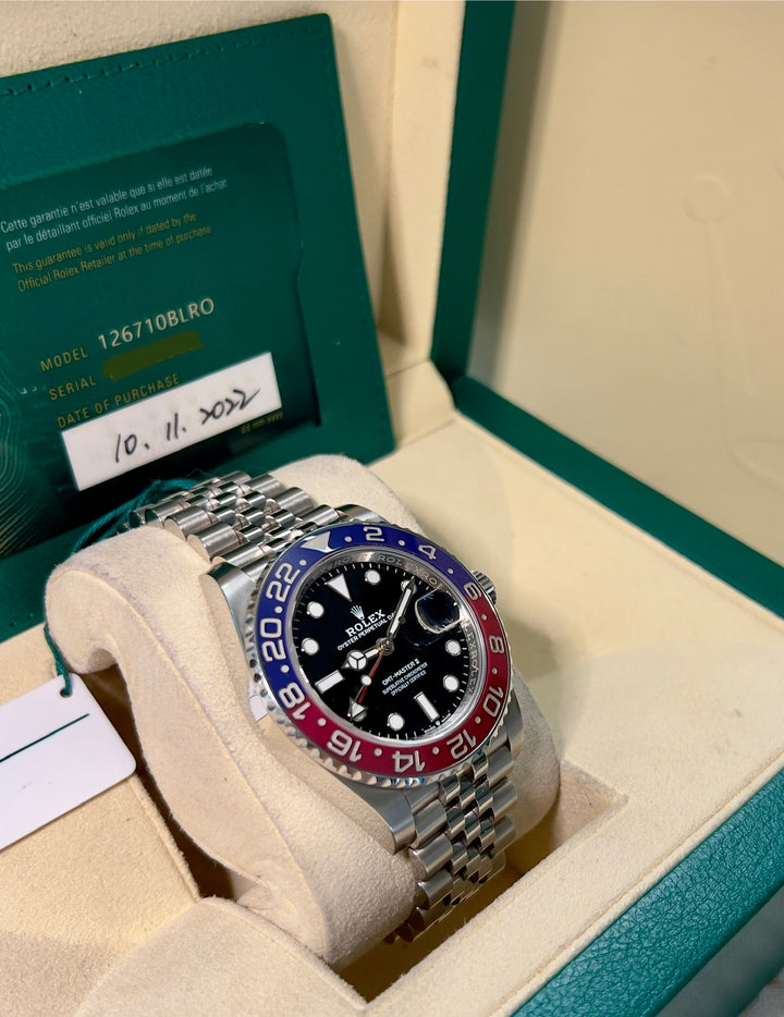 Rolex GMT-Master II 126710 BLRO | 2022 | PEPSI