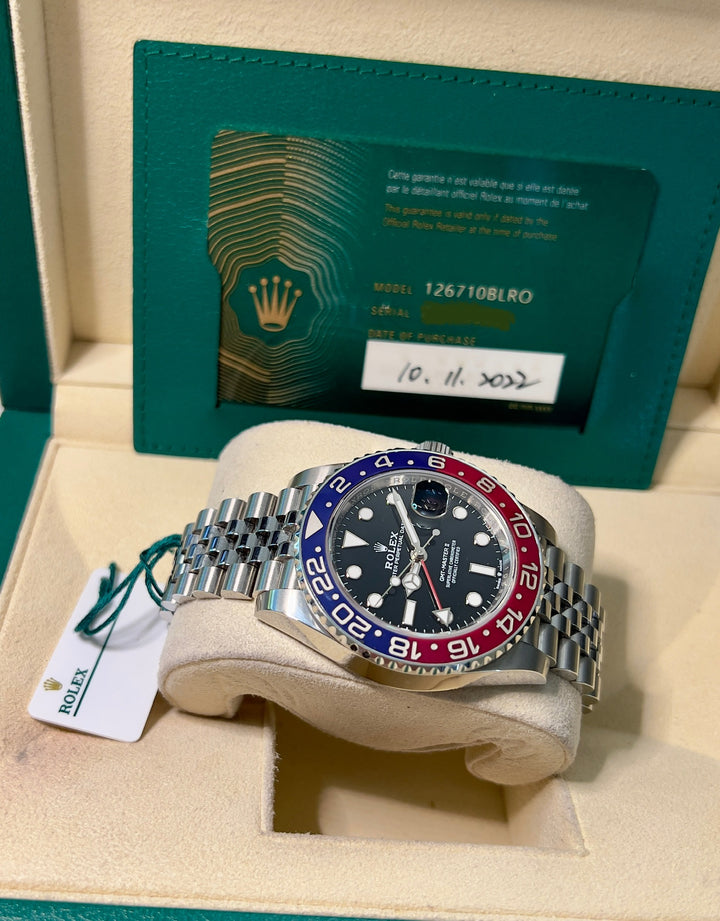 Rolex GMT-Master II 126710 BLRO | 2022 | PEPSI