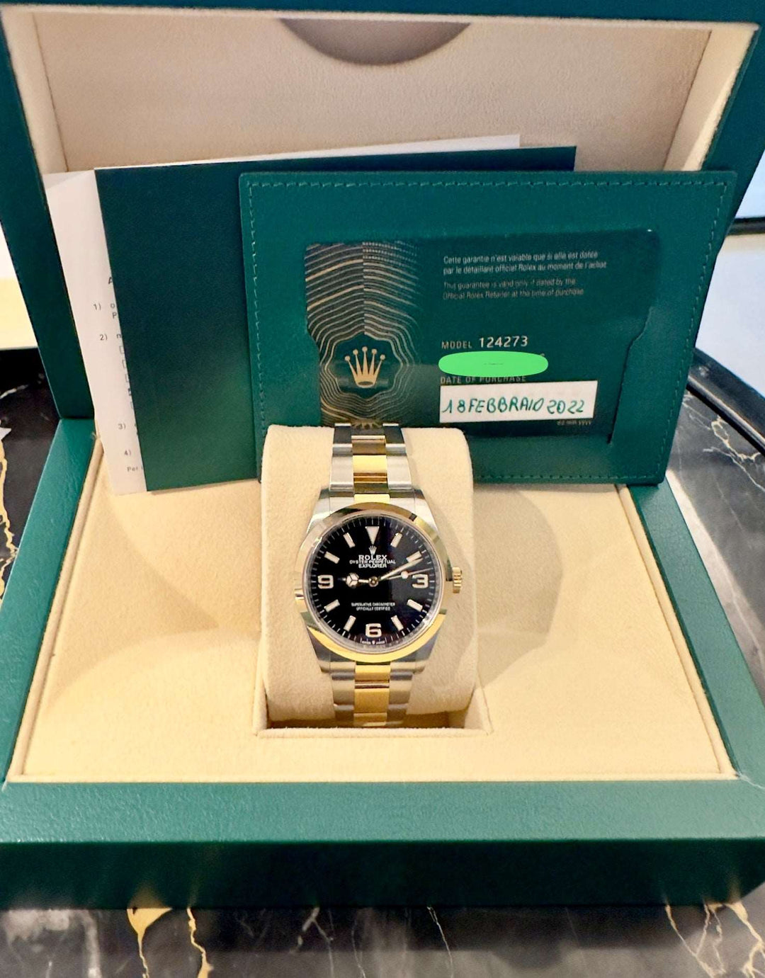 Rolex Explorer I Ref. 124273 | NEW 2022