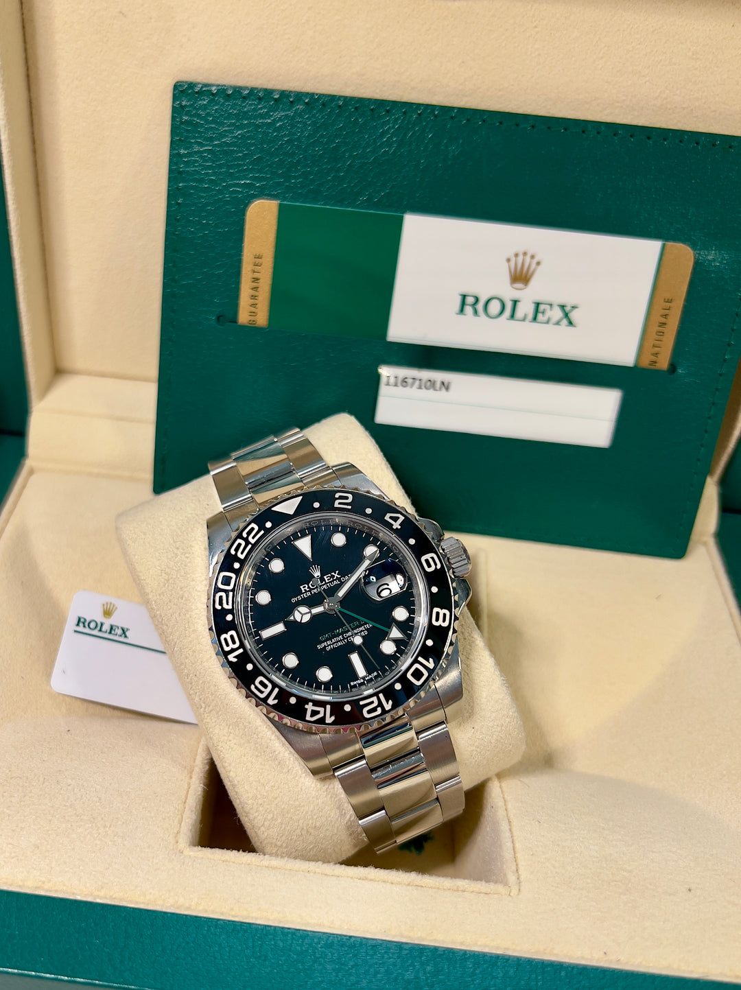 Rolex GMT-Master II 116710LN | 2017 | LIKE NEW