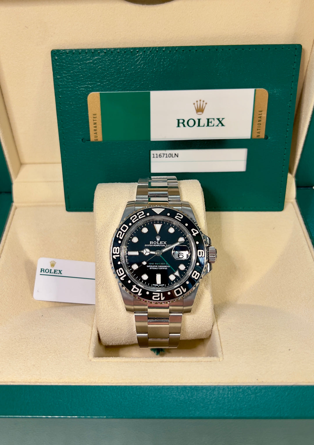 Rolex GMT-Master II 116710LN | 2017 | LIKE NEW