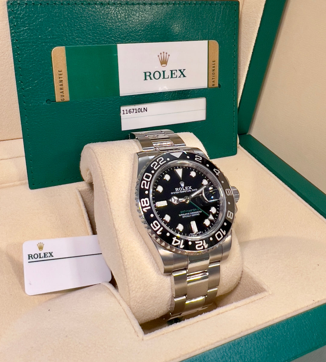 Rolex GMT-Master II 116710LN | 2017 | LIKE NEW