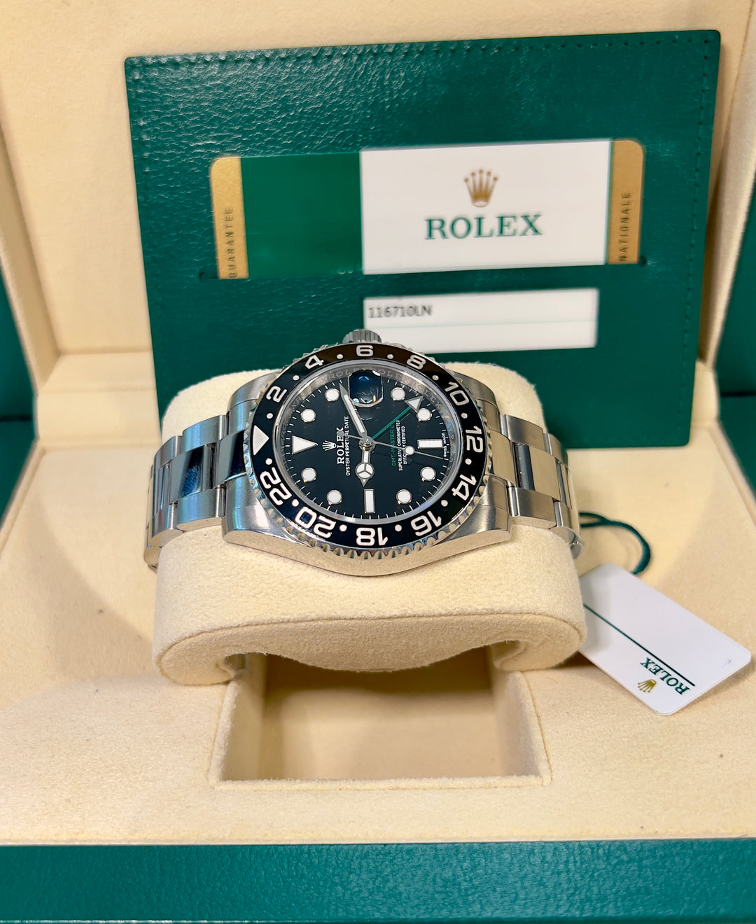 Rolex GMT-Master II 116710LN | 2017 | LIKE NEW