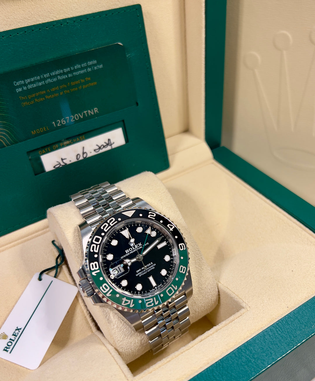 Rolex GMT-Master II 126720 VTNR | 2024 | SPRITE