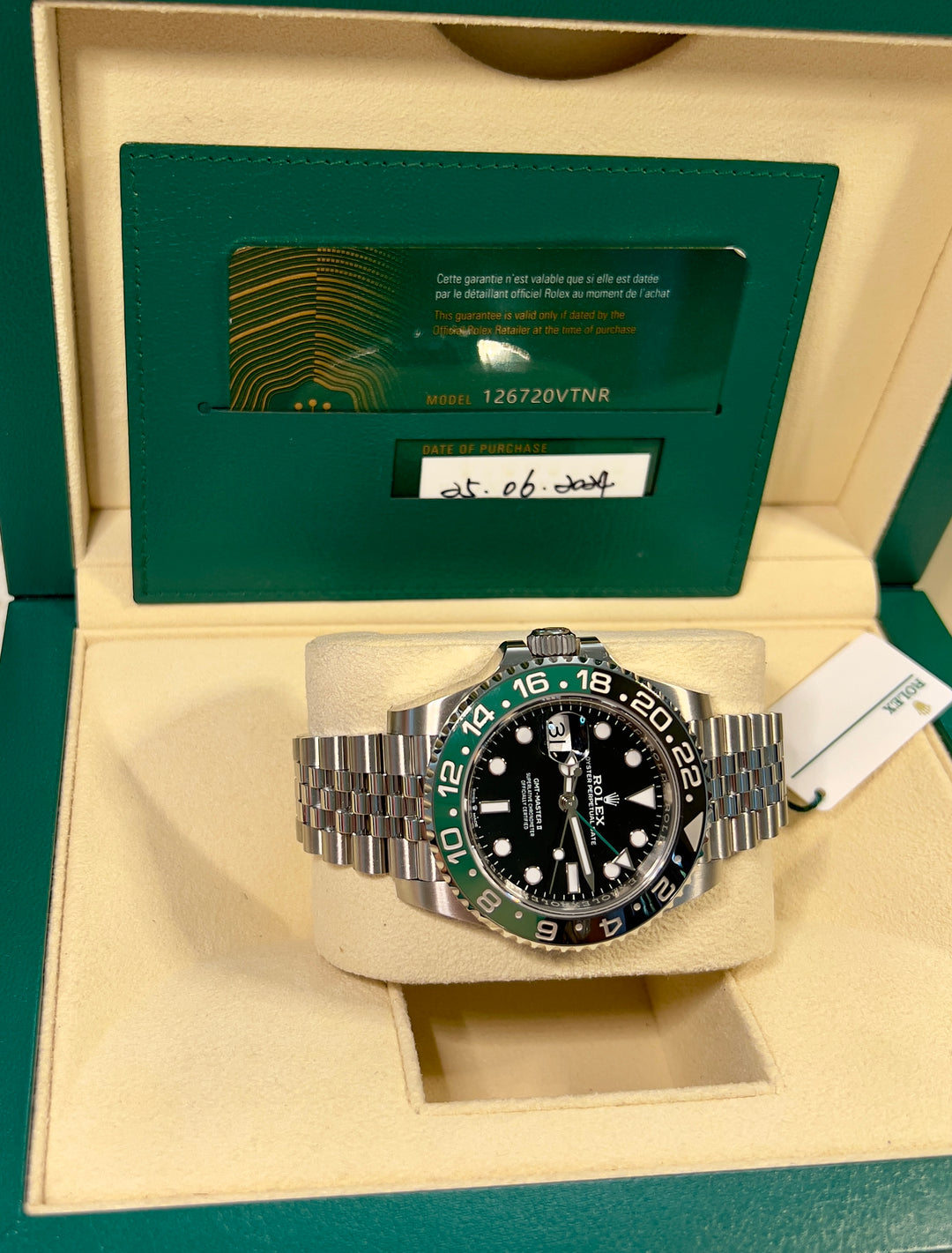 Rolex GMT-Master II 126720 VTNR | 2024 | SPRITE